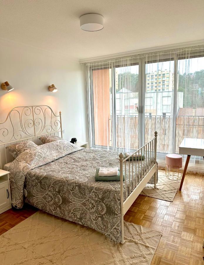 Bergson Top - Appart 80M2, 2 Grandes Chambres, Entierement Renovee Et Equipee, Lumineux, Wifi, Balcon, Calme, Vue Imprenable แซงต์-เอเตียน ภายนอก รูปภาพ