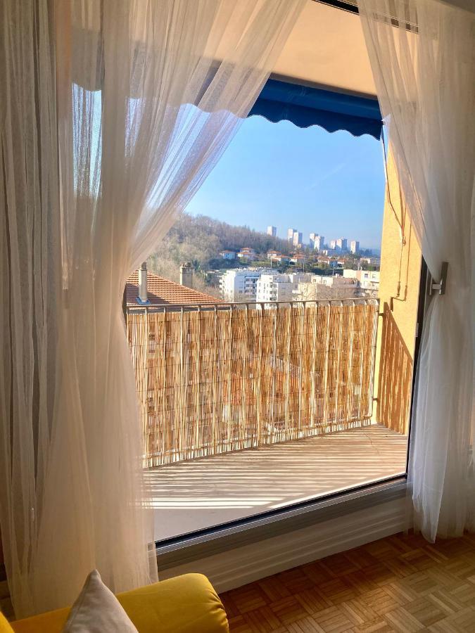 Bergson Top - Appart 80M2, 2 Grandes Chambres, Entierement Renovee Et Equipee, Lumineux, Wifi, Balcon, Calme, Vue Imprenable แซงต์-เอเตียน ภายนอก รูปภาพ